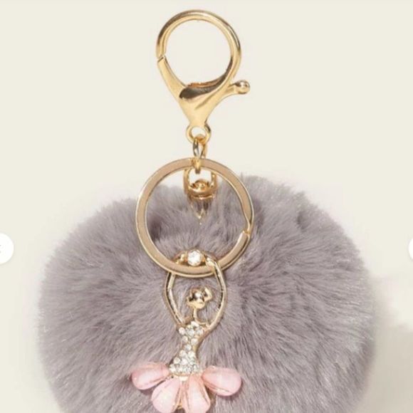 ✨Pom Pom  Ballerina Charm 🩰 Key Chain ✨ - Picture 5 of 6